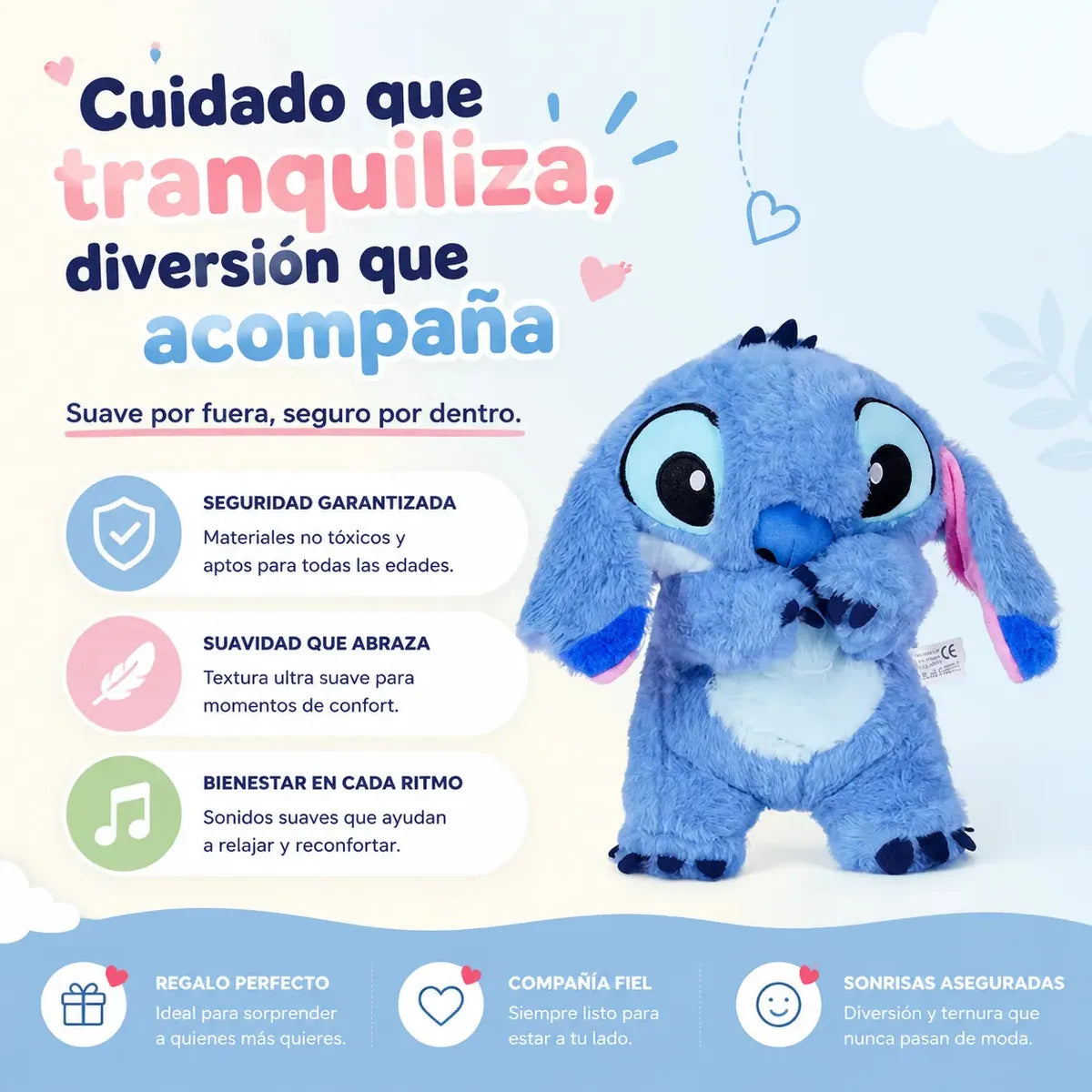 Peluche Relajante Que Respira